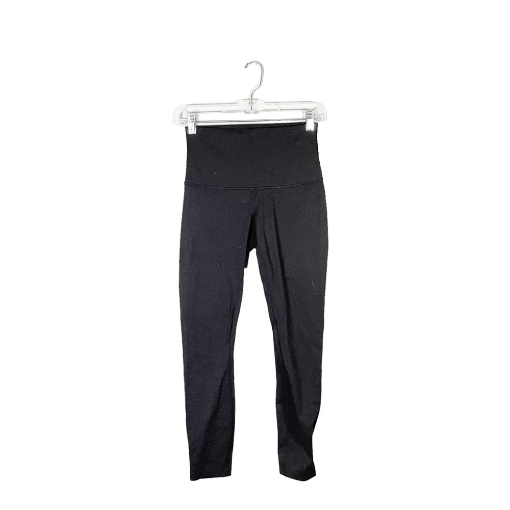 Lululemon Black High Rise Athleisure Activewear Workout Casual Leggings